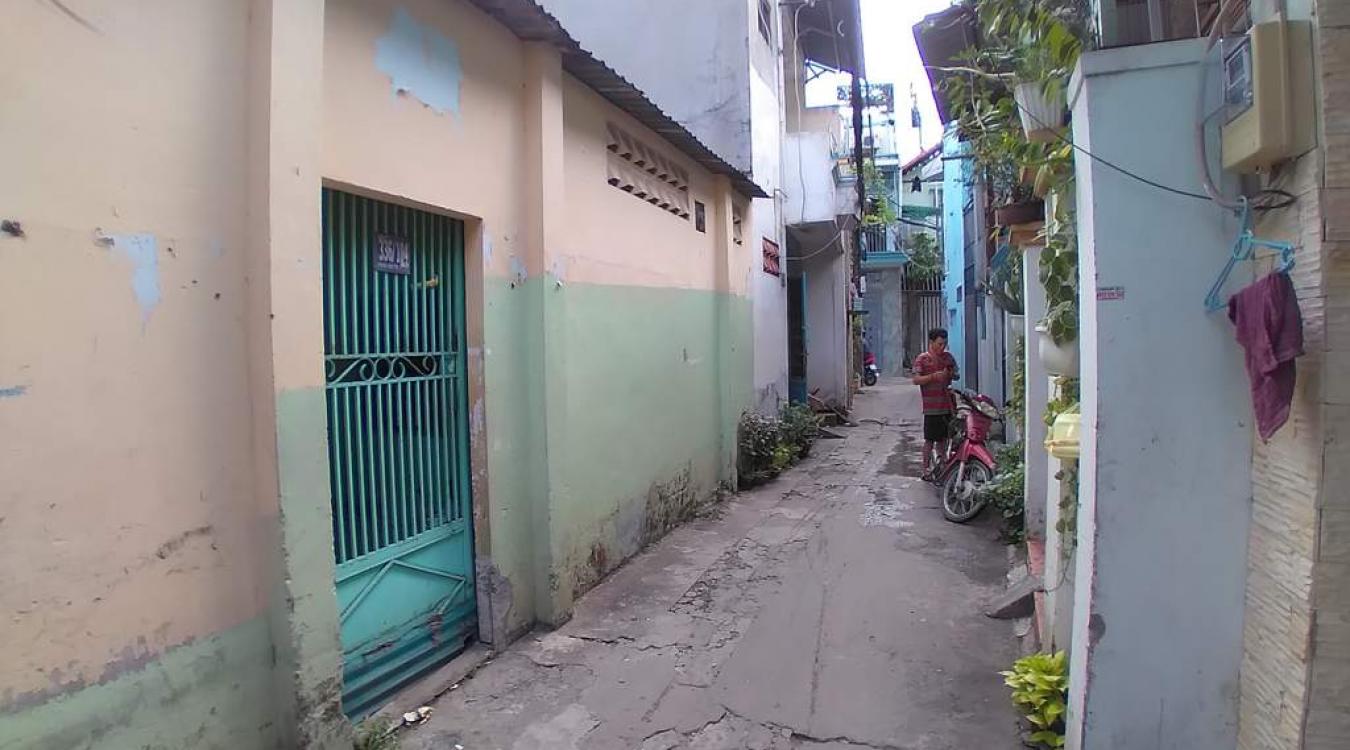 Bán nhà hẻm đường Phan Văn Trị, Bình Thạnh.