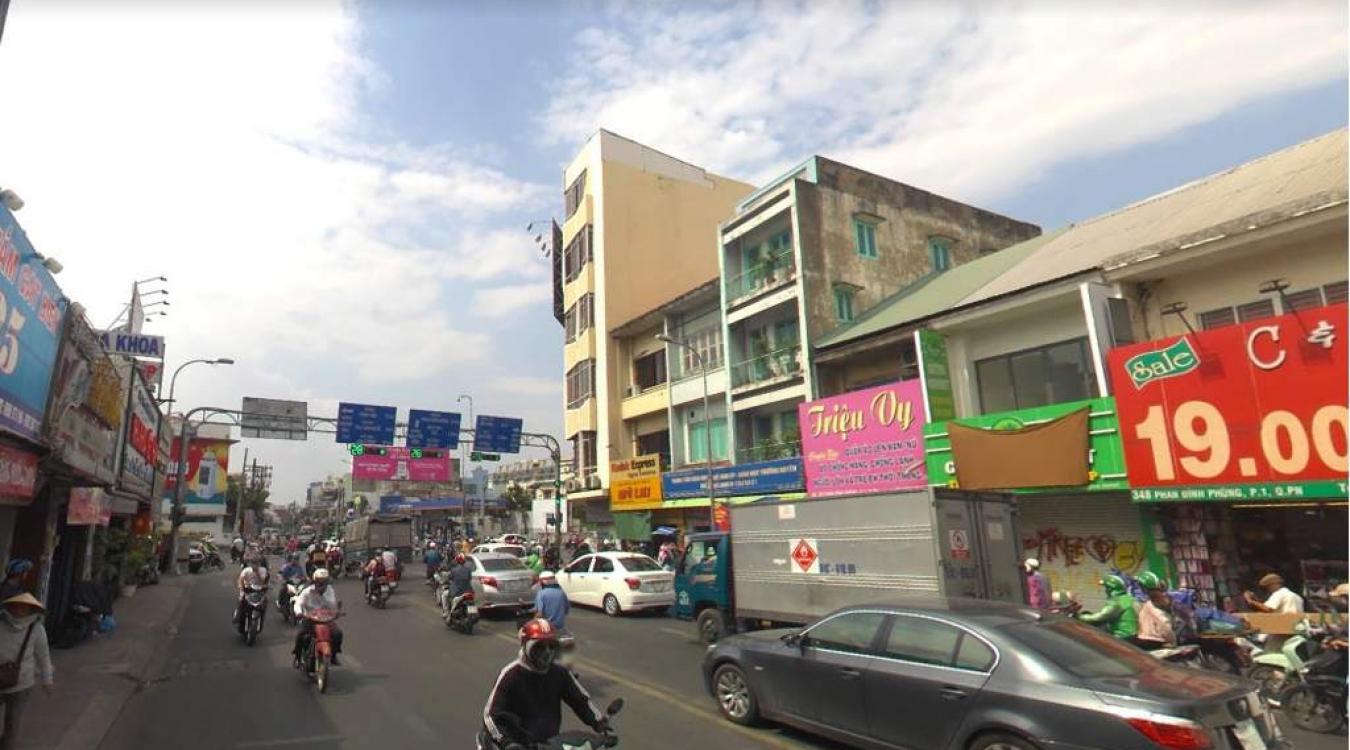 Bán nhà hai mặt tiền đường Phan Đình Phùng, Phú Nhuận.