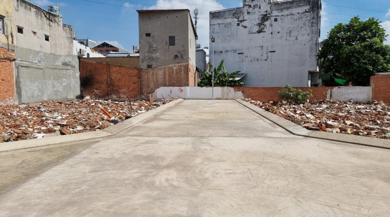 Bán lô đất đẹp xây nhà 46 m2 đường xi măng 5m ngay Nguyễn Bỉnh Khiêm Gò Vấp